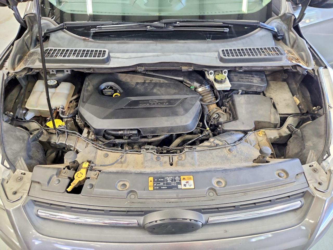 2014 Ford Escape Se Gray vin: 1FMCU9GXXEUD97852