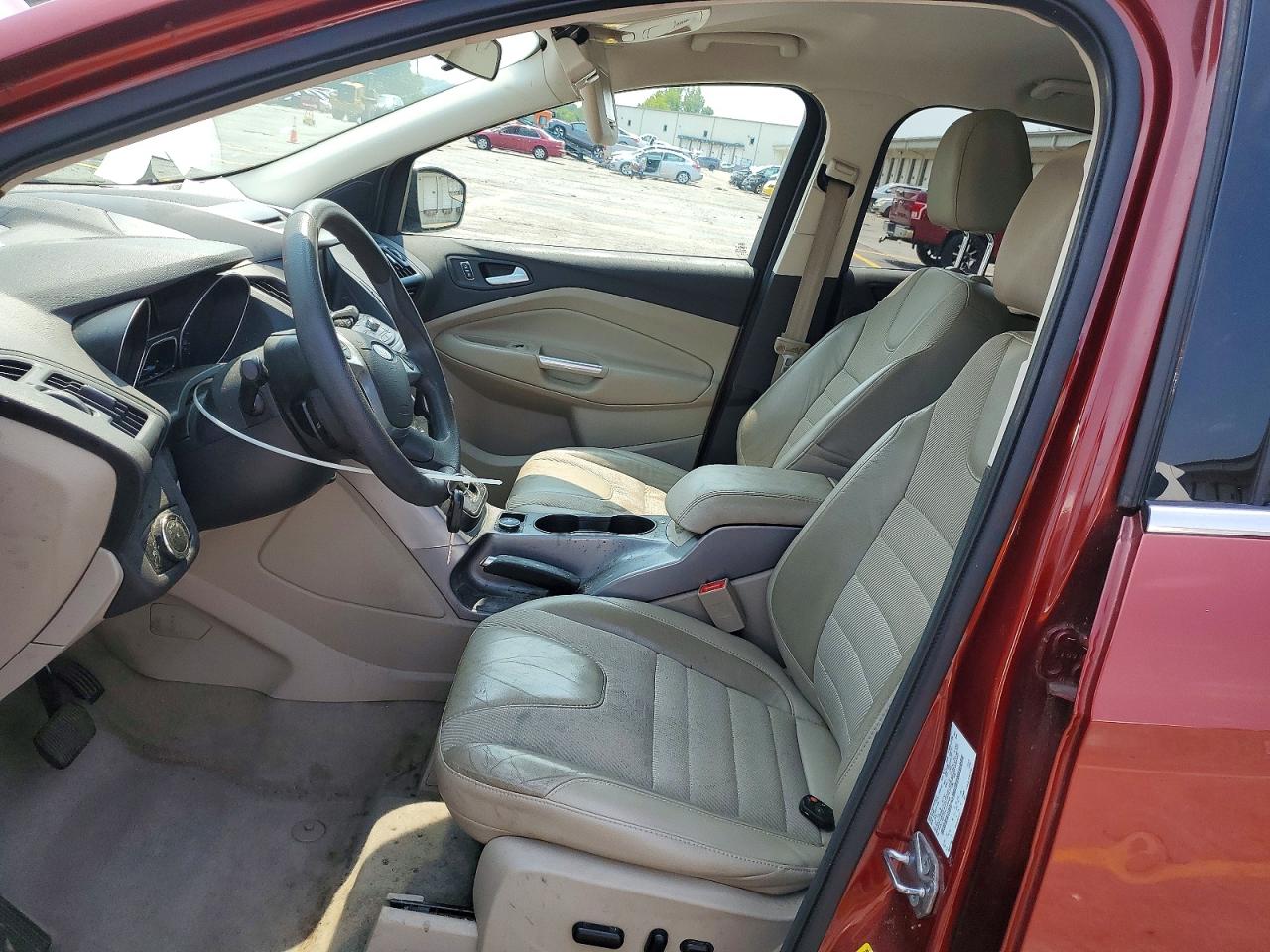 2015 Ford Escape Se Red vin: 1FMCU9GXXFUA06829