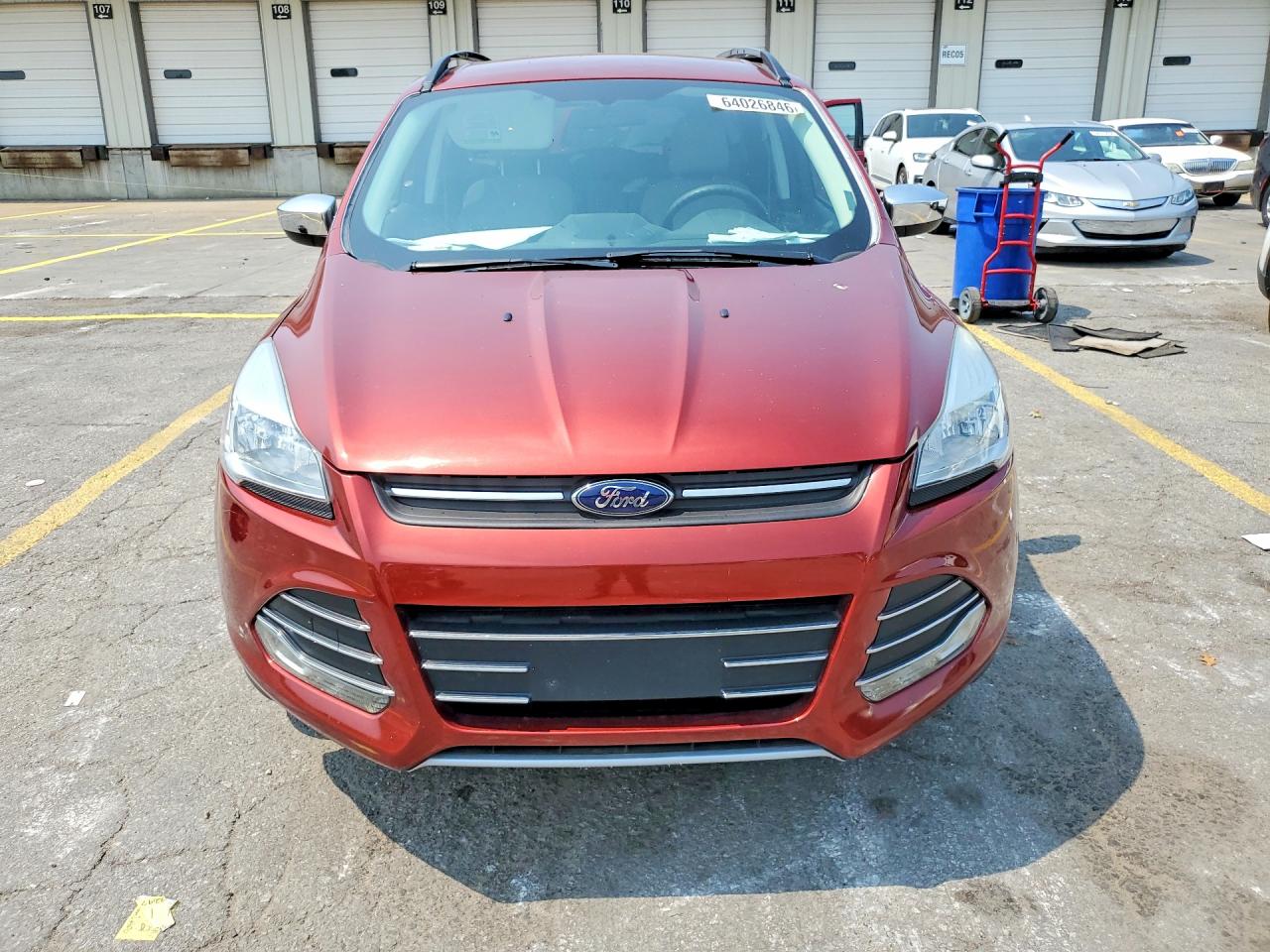 2015 Ford Escape Se Red vin: 1FMCU9GXXFUA06829