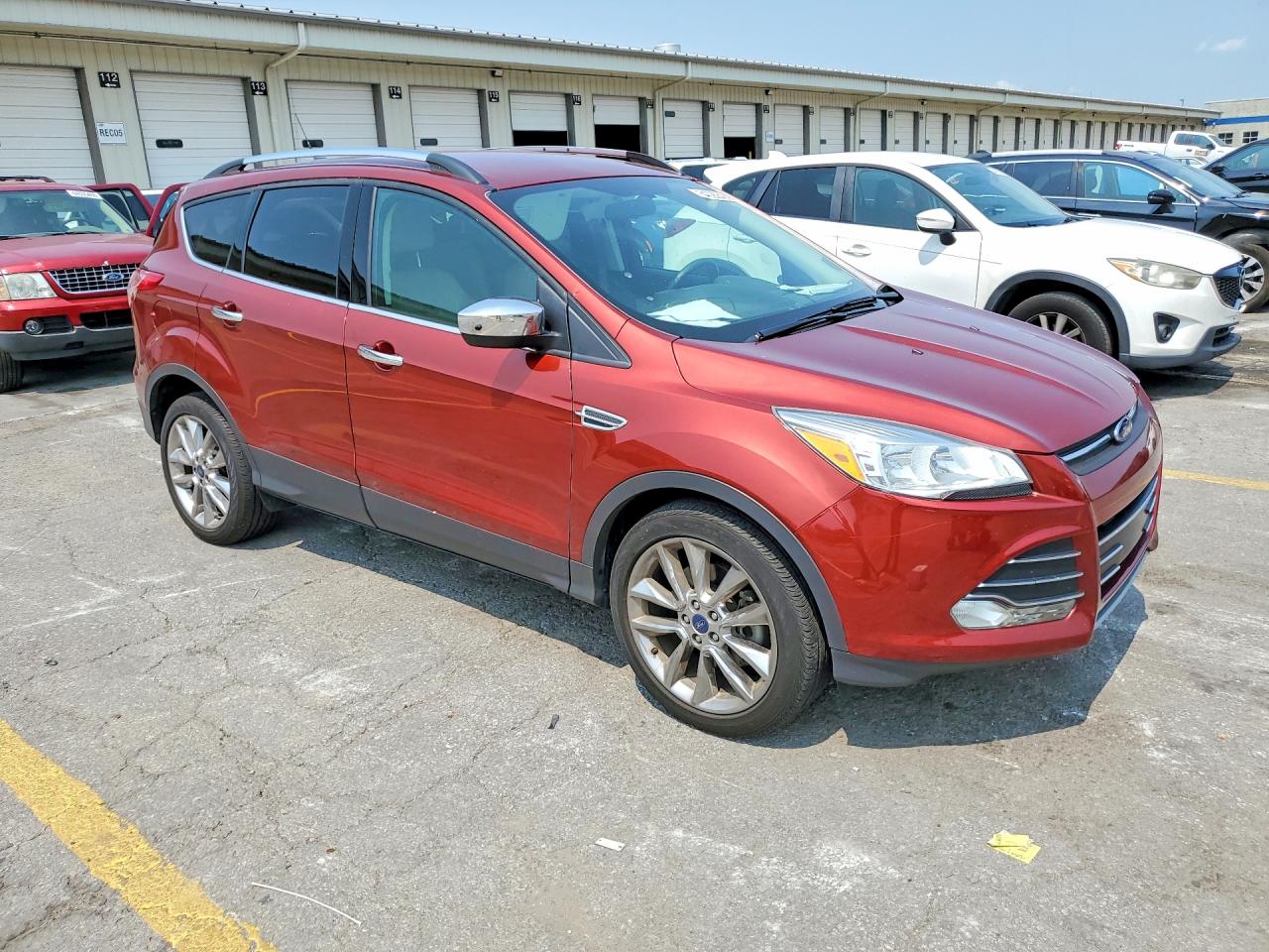 2015 Ford Escape Se Red vin: 1FMCU9GXXFUA06829
