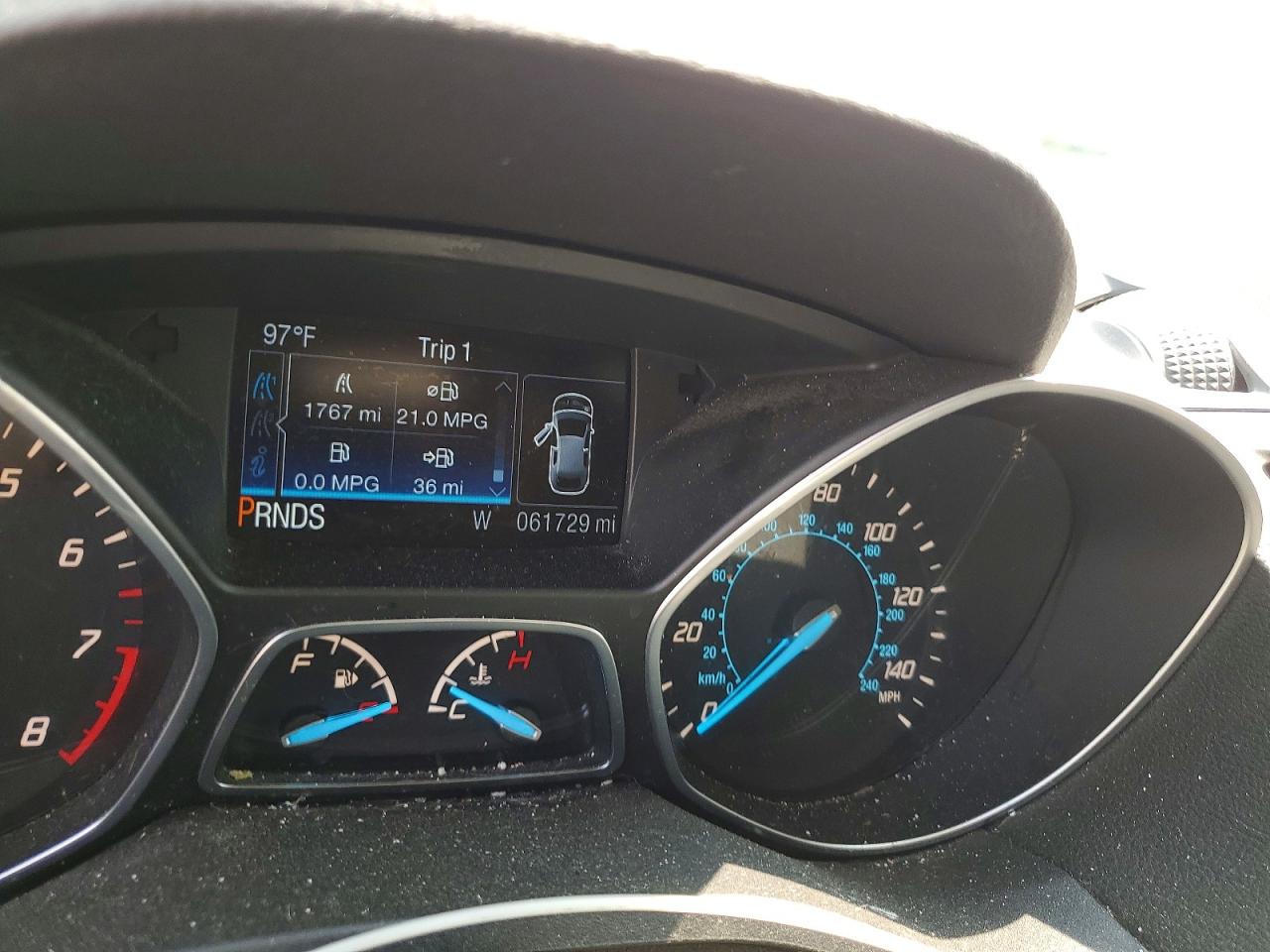 2015 Ford Escape Se Red vin: 1FMCU9GXXFUA06829