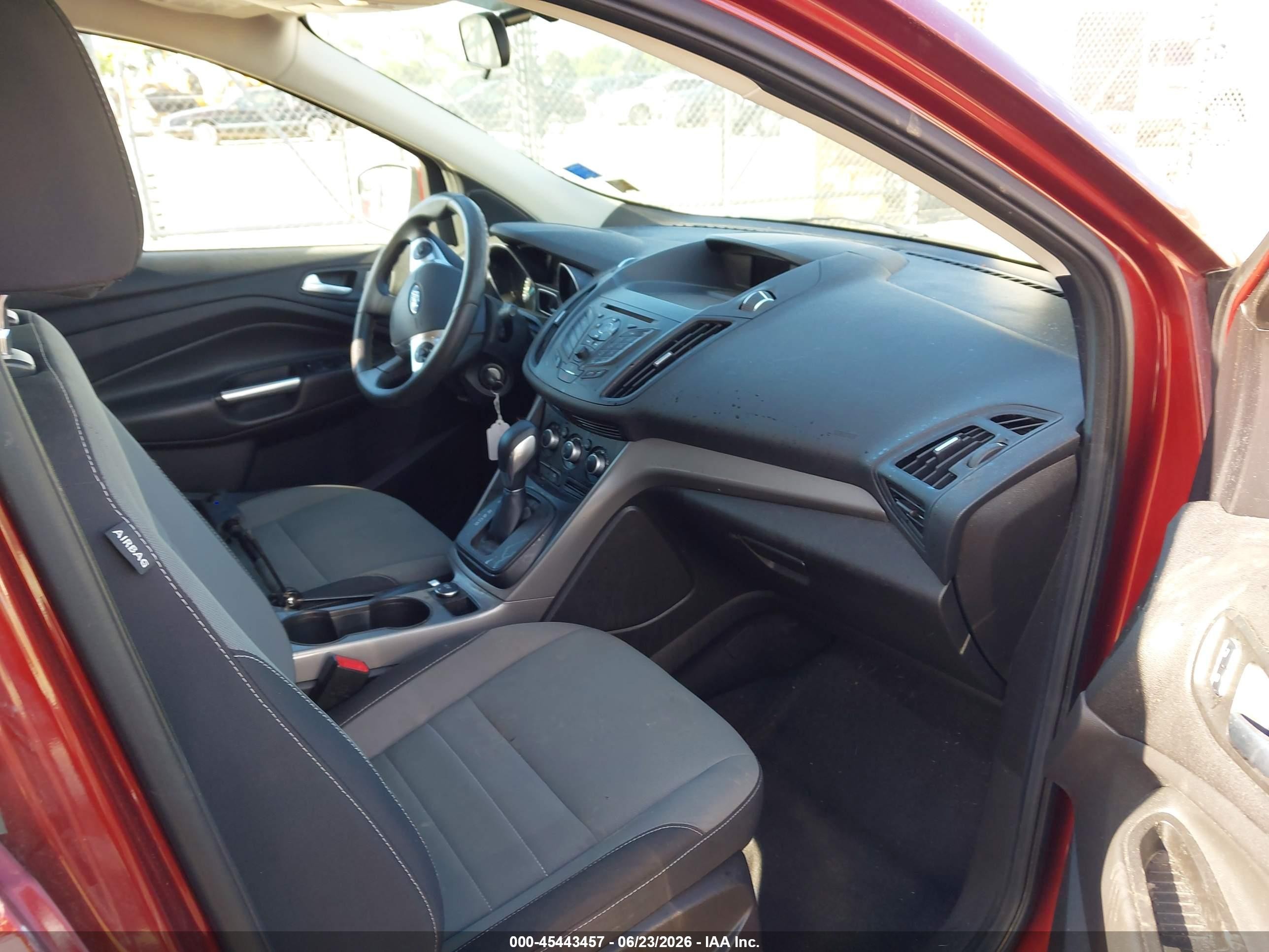 2015 Ford Escape Se Red vin: 1FMCU9GXXFUB17042