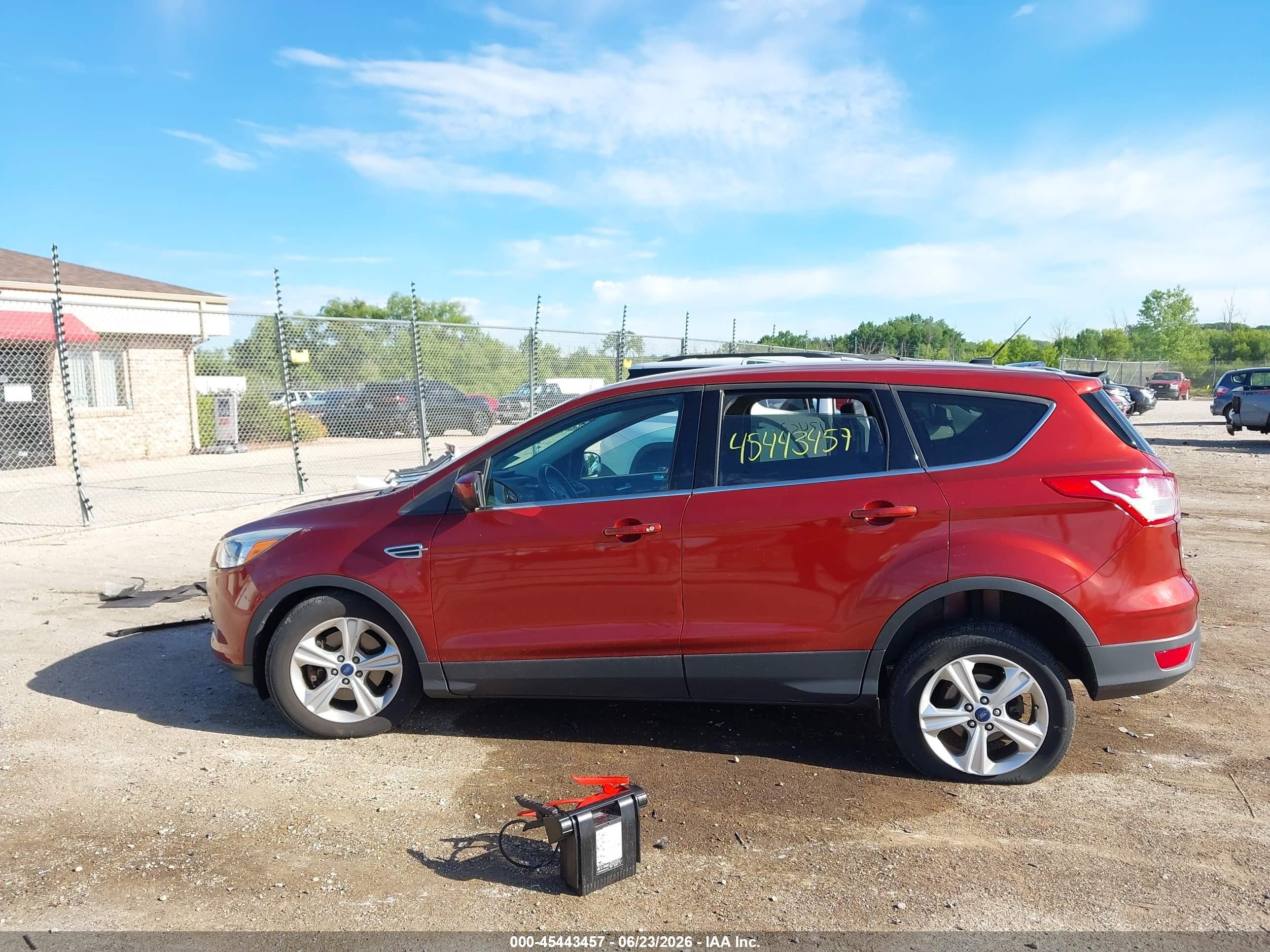 2015 Ford Escape Se Red vin: 1FMCU9GXXFUB17042