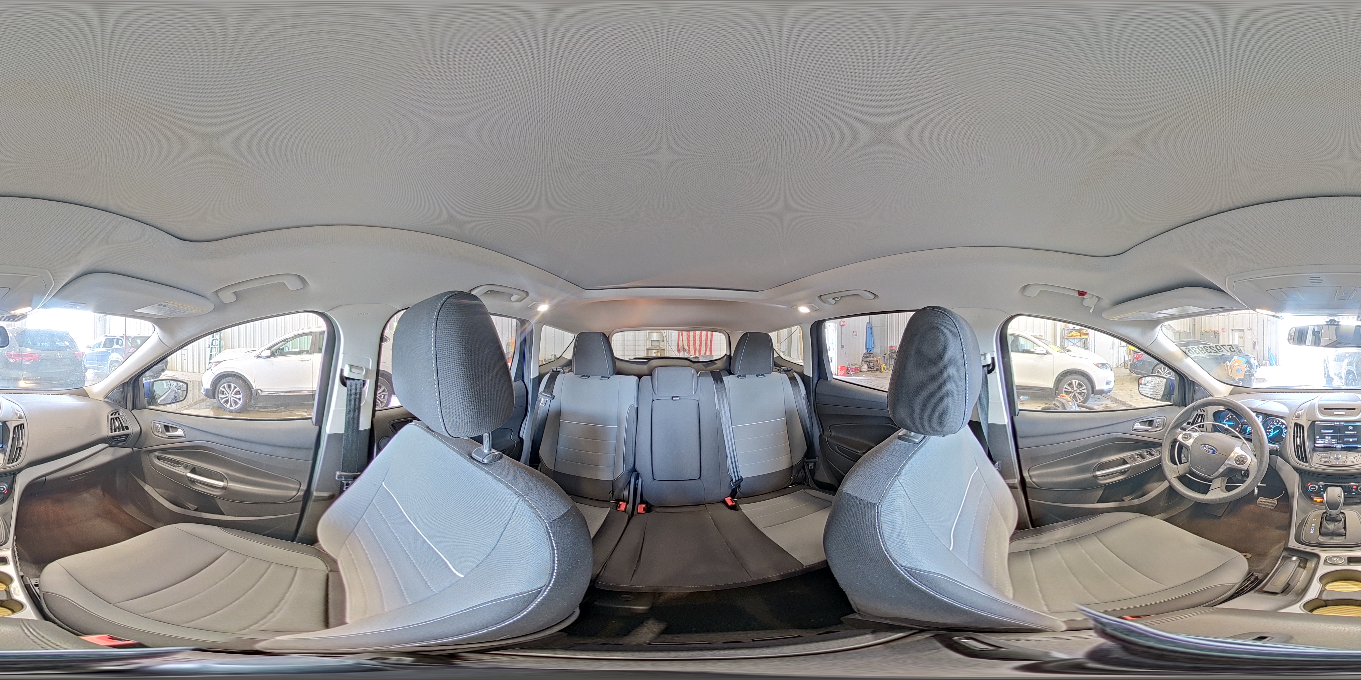 2015 Ford Escape Se Синий vin: 1FMCU9GXXFUB54205