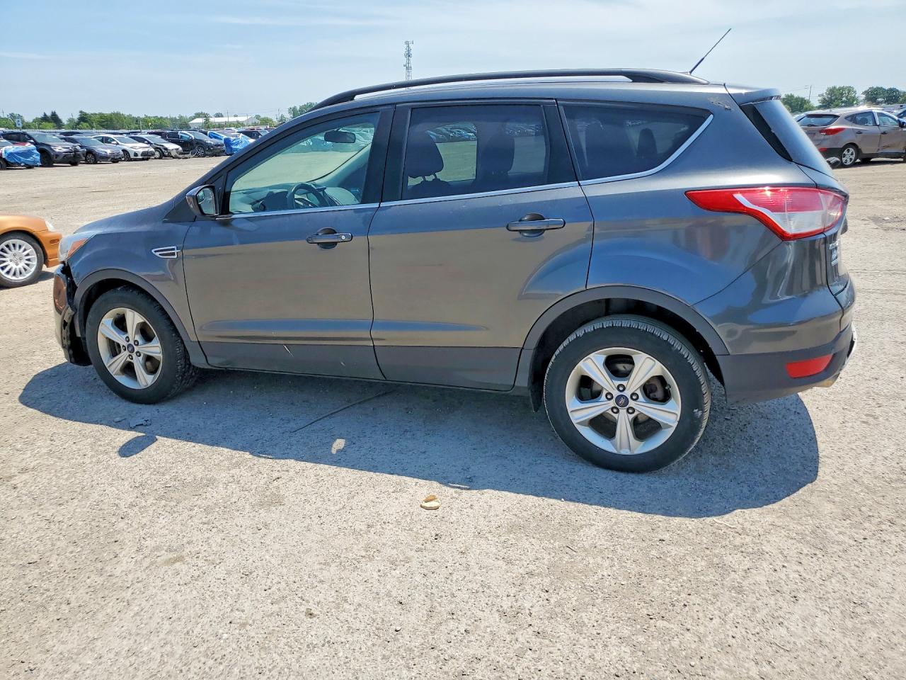 2015 Ford Escape Se Gray vin: 1FMCU9GXXFUB83980
