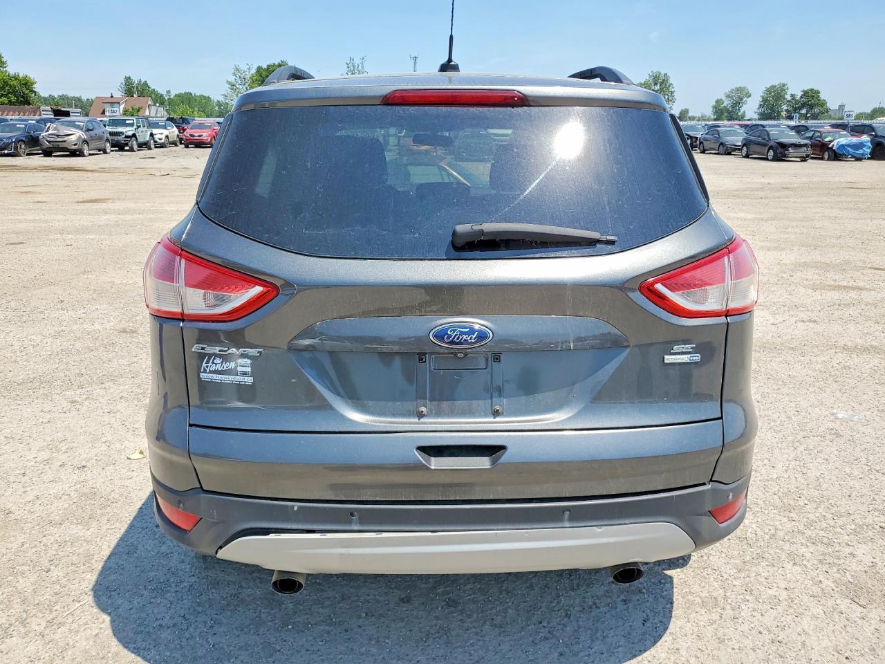 2015 Ford Escape Se Gray vin: 1FMCU9GXXFUB83980