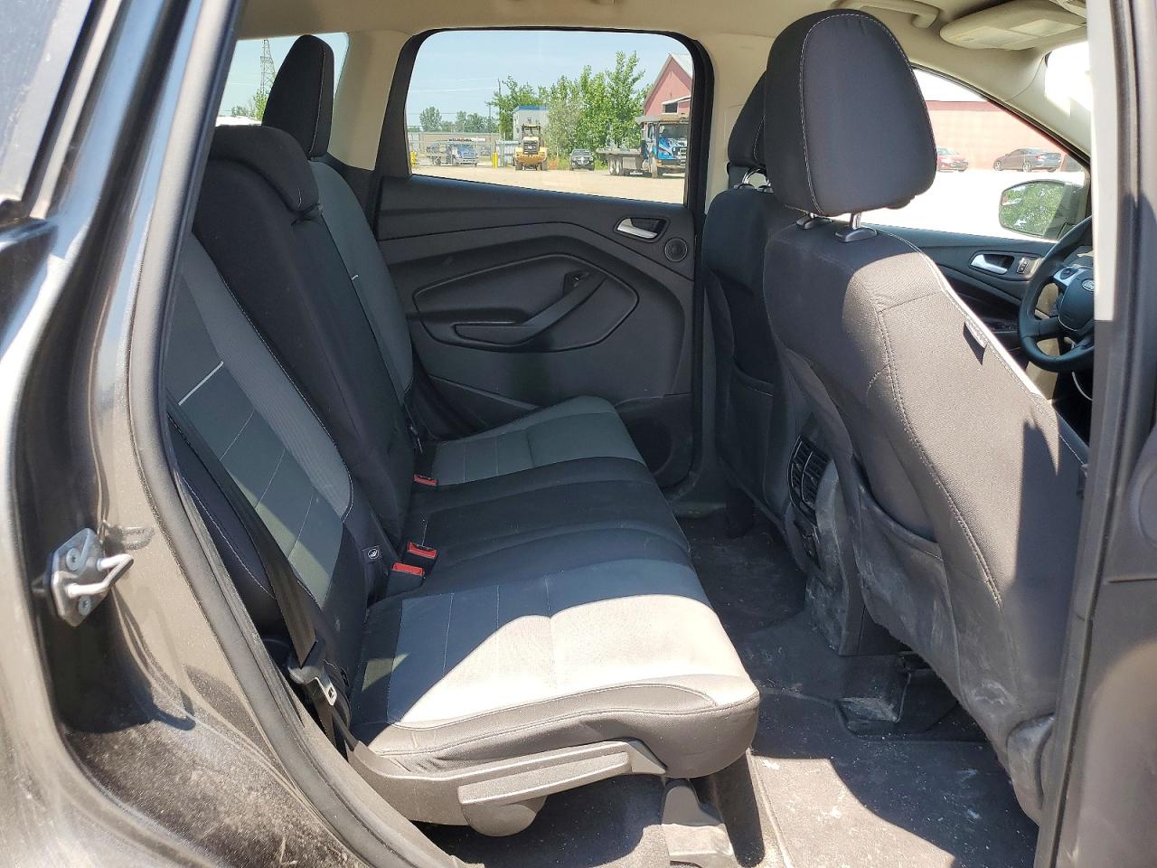 2015 Ford Escape Se Gray vin: 1FMCU9GXXFUB83980