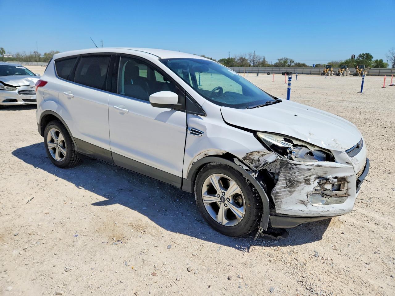 2015 Ford Escape Se White vin: 1FMCU9GXXFUC15598