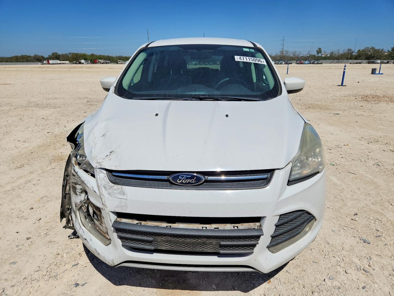 2015 Ford Escape Se White vin: 1FMCU9GXXFUC15598