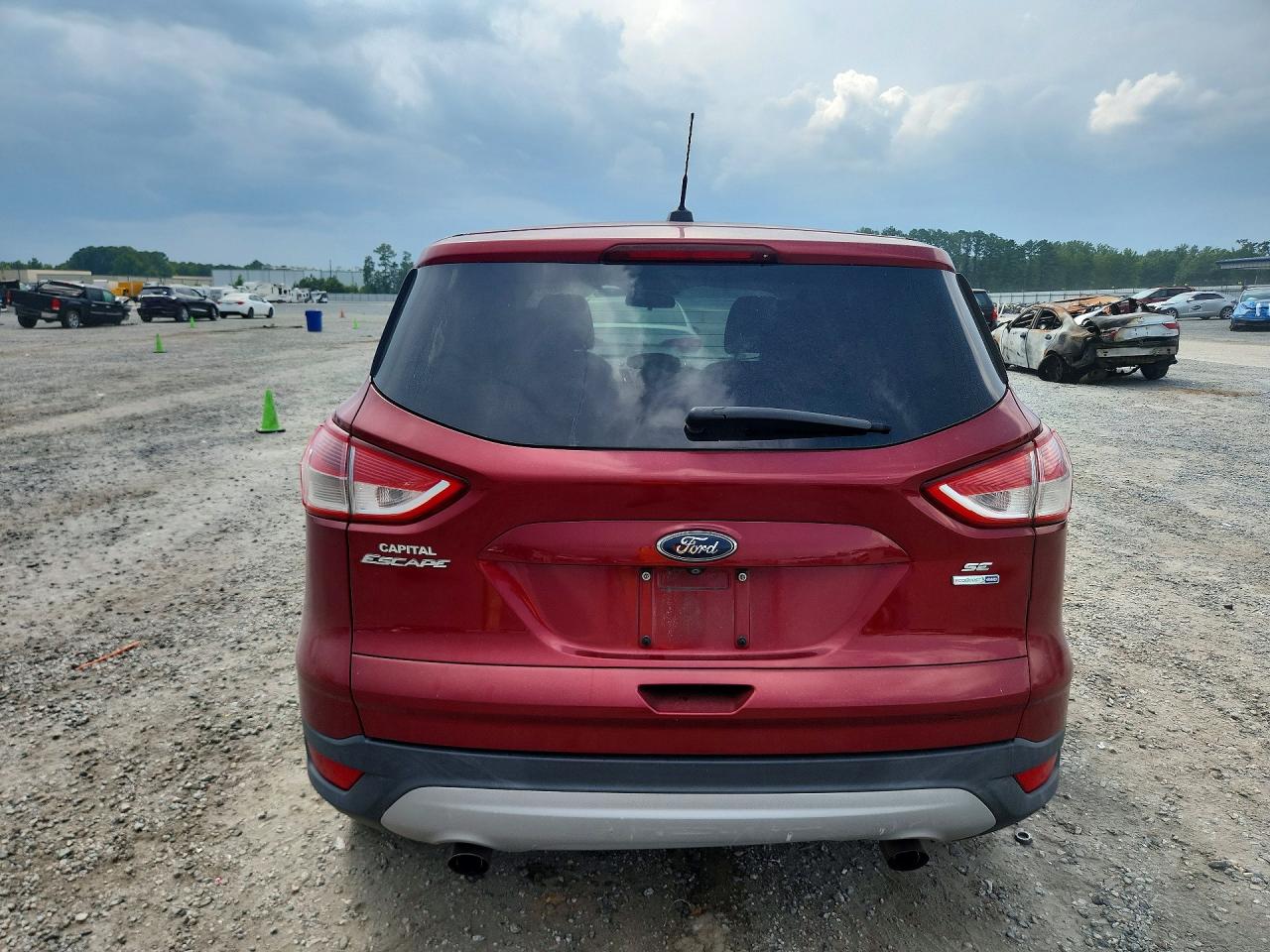 2015 Ford Escape Se Burgundy vin: 1FMCU9GXXFUC31896