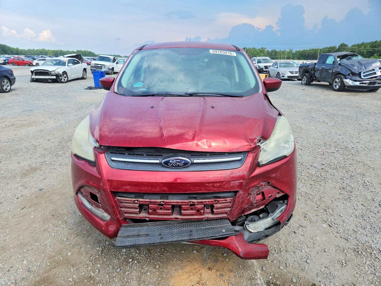 2015 Ford Escape Se Burgundy vin: 1FMCU9GXXFUC31896