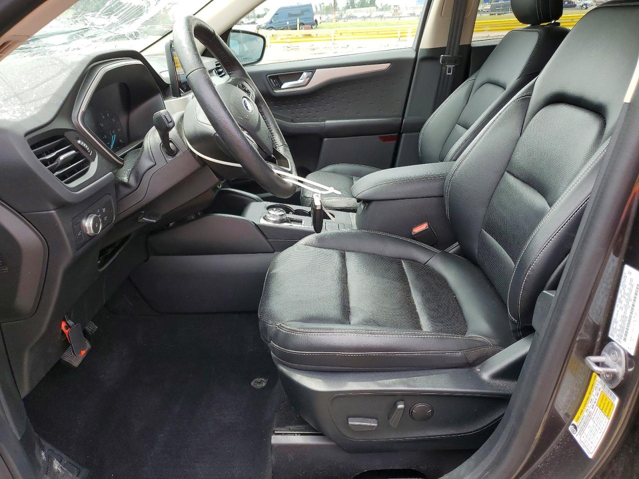 2020 Ford Escape Sel Серый vin: 1FMCU9H60LUC70790