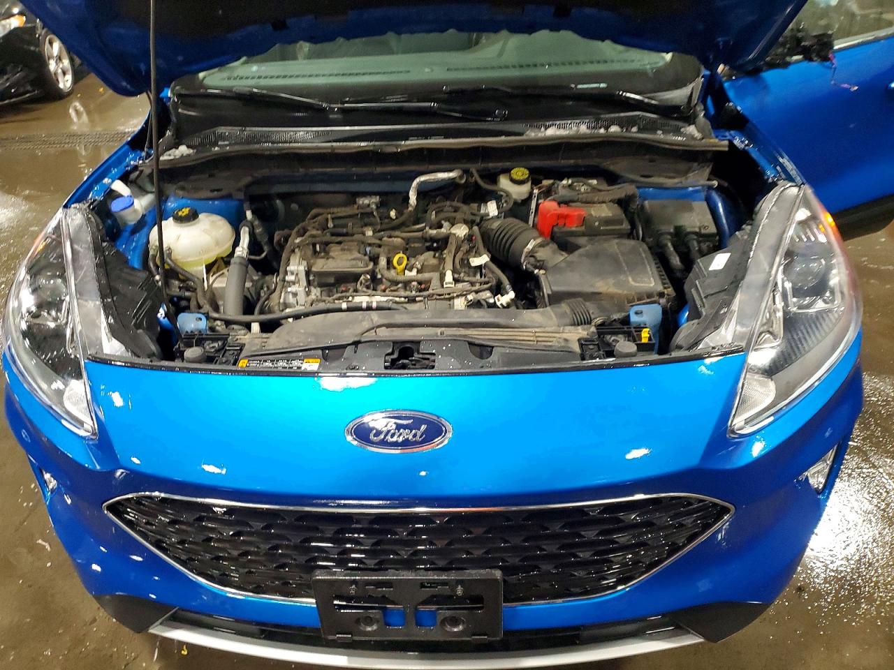 2020 Ford Escape Sel Blue vin: 1FMCU9H61LUC63413