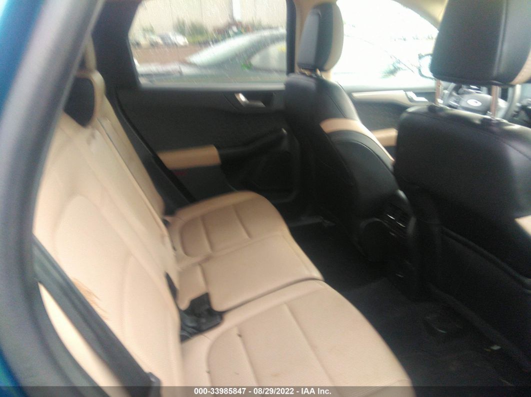 2020 Ford Escape Sel Blue vin: 1FMCU9H61LUC78333