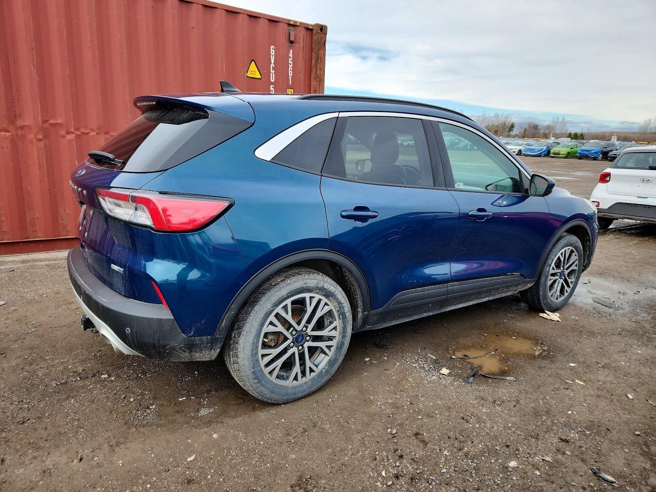 2020 Ford Escape Sel Blue vin: 1FMCU9H64LUB51334
