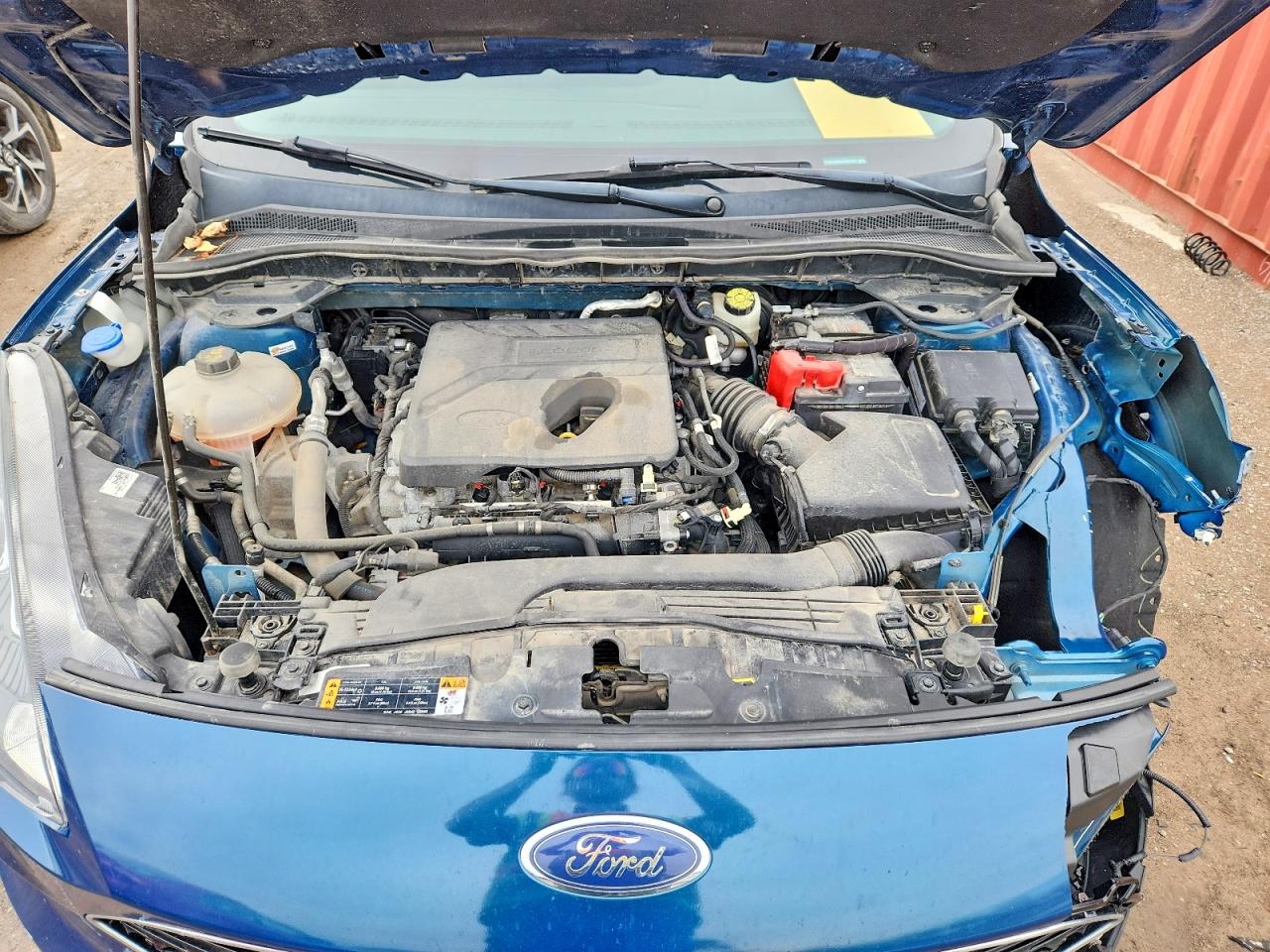 2020 Ford Escape Sel Blue vin: 1FMCU9H64LUB51334