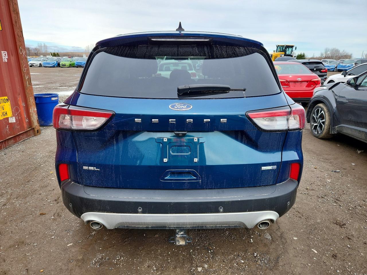 2020 Ford Escape Sel Blue vin: 1FMCU9H64LUB51334