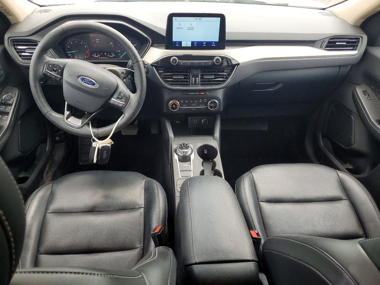 2020 Ford Escape Sel White vin: 1FMCU9H69LUC40896