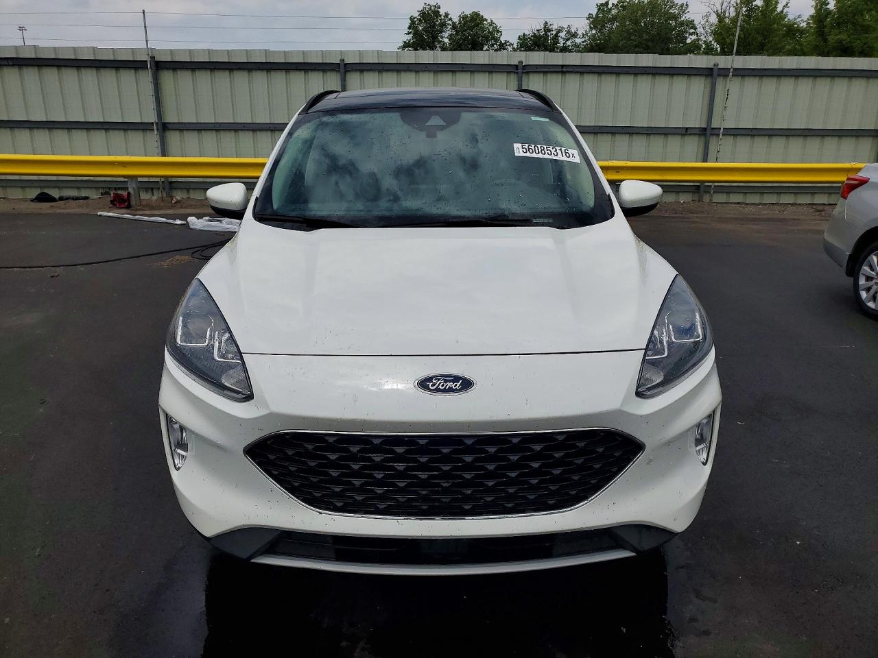 2020 Ford Escape Sel White vin: 1FMCU9H69LUC40896
