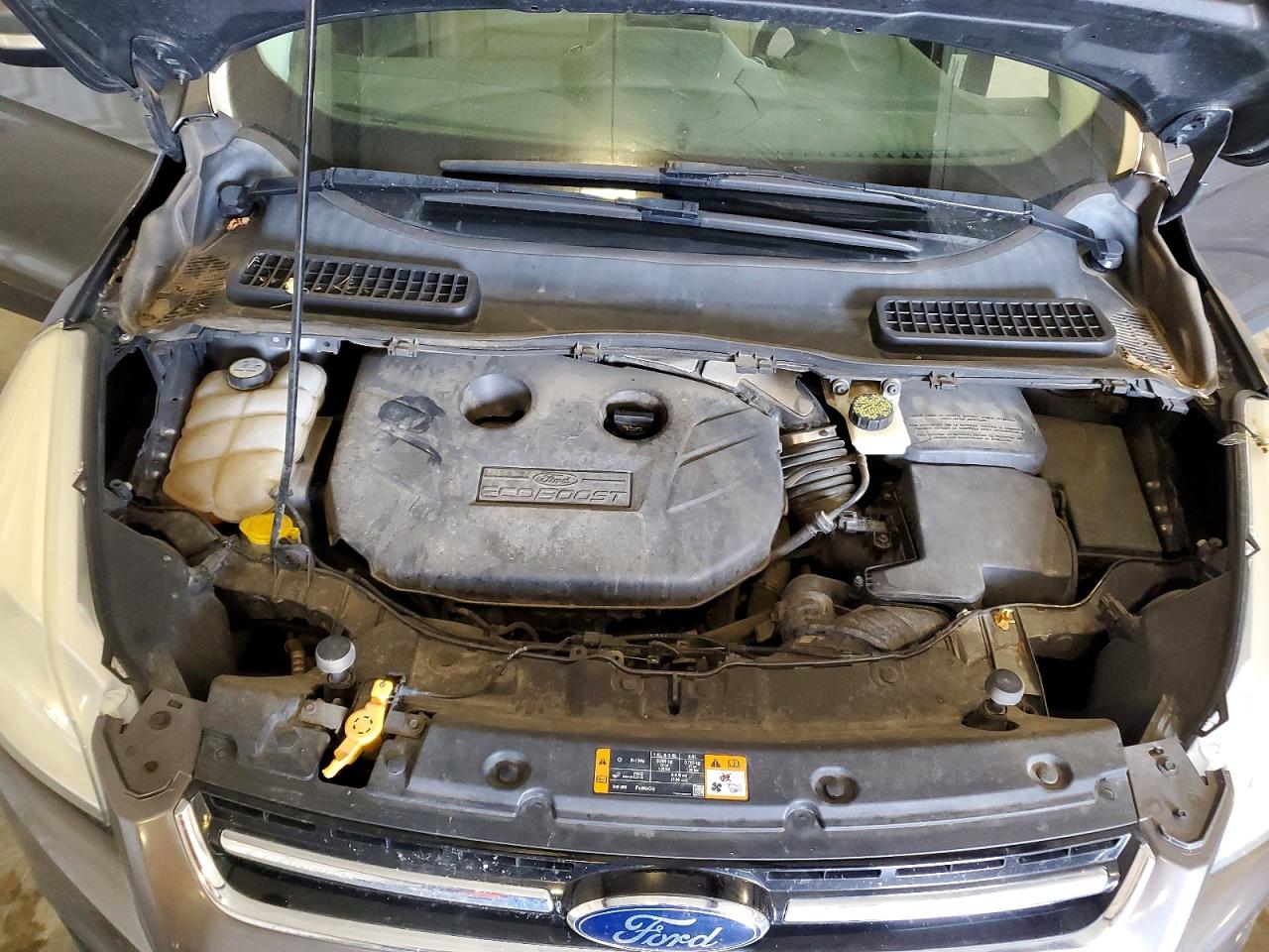 2013 Ford Escape Sel Серебряный vin: 1FMCU9H90DUA07548
