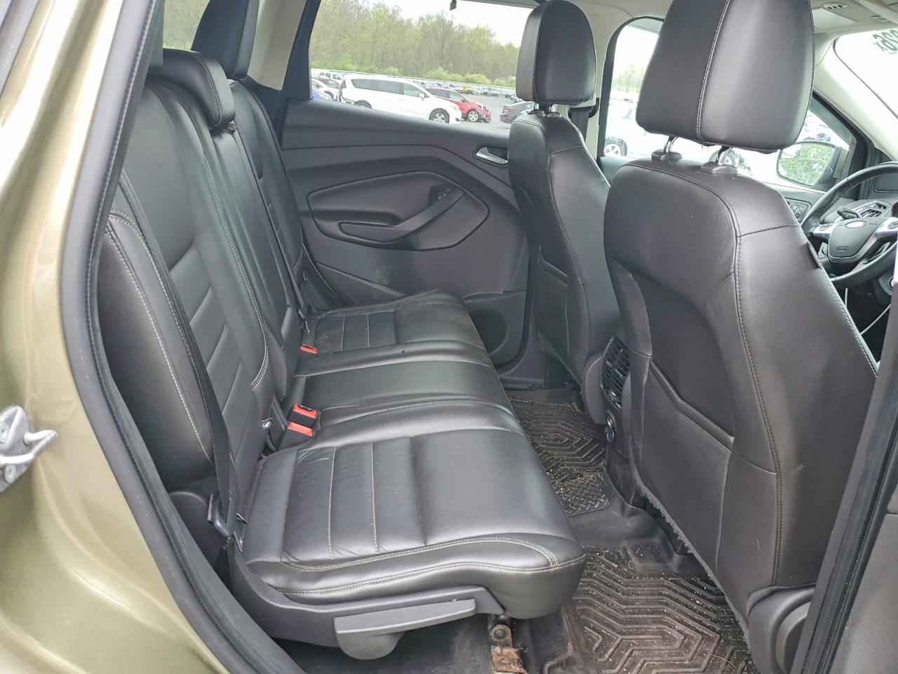 2013 Ford Escape Sel Зеленый vin: 1FMCU9H90DUA14063