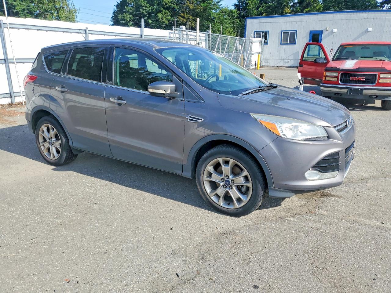 2013 Ford Escape Sel Gray vin: 1FMCU9H90DUB01820