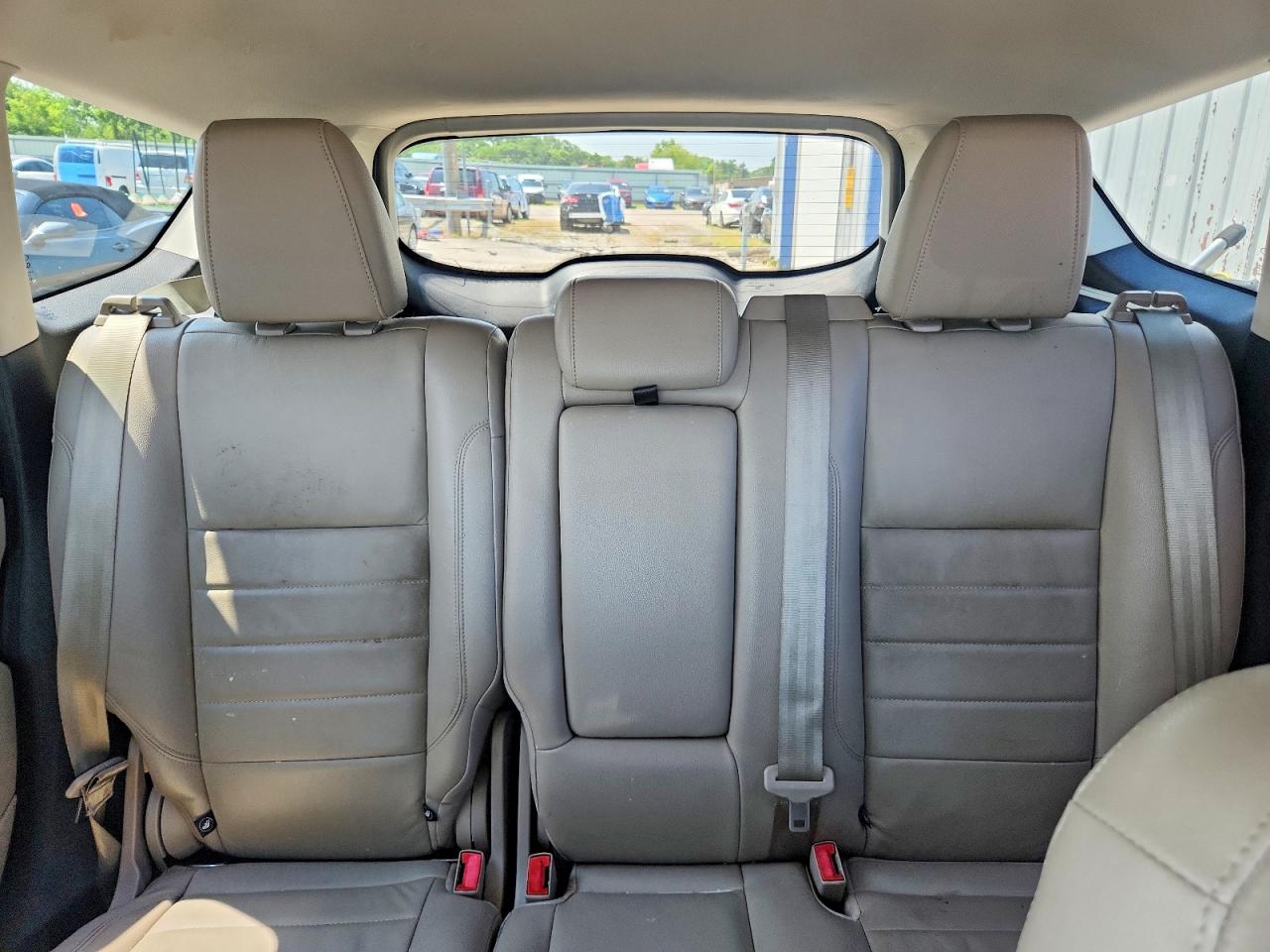2013 Ford Escape Sel White vin: 1FMCU9H90DUB54050
