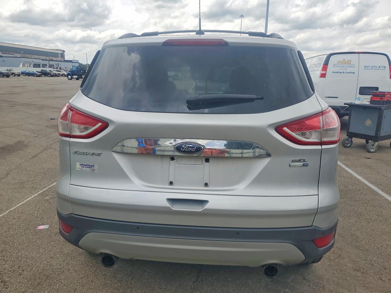 2013 Ford Escape Sel Silver vin: 1FMCU9H90DUC60322