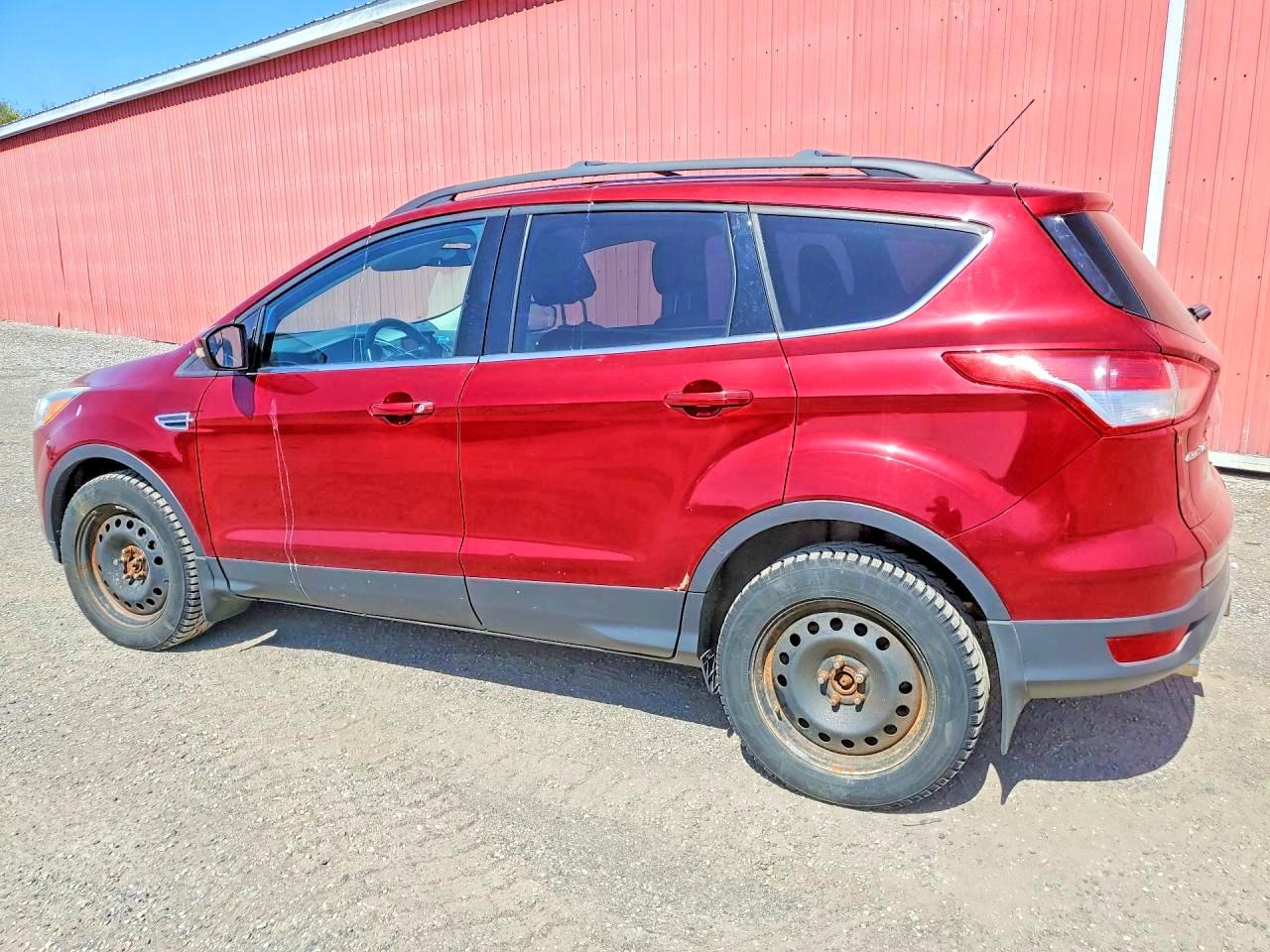 2013 Ford Escape Sel Red vin: 1FMCU9H90DUC81512