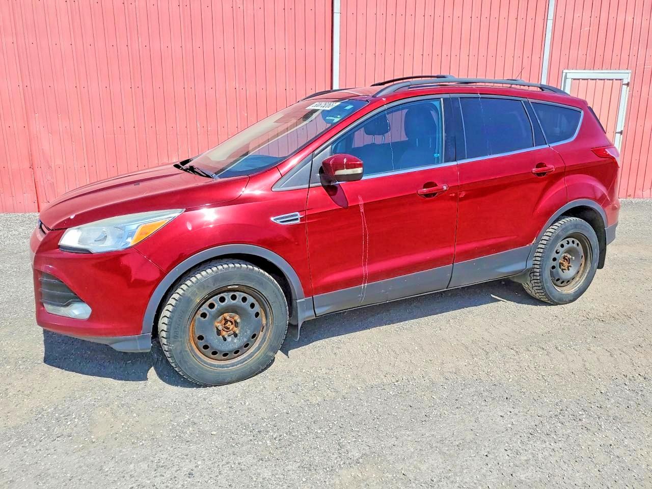 2013 Ford Escape Sel Red vin: 1FMCU9H90DUC81512