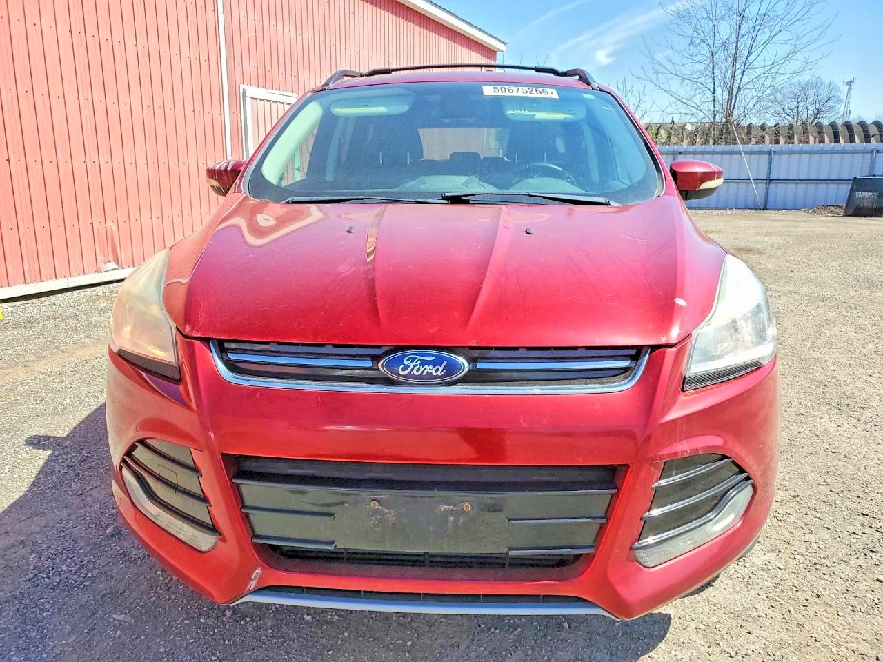 2013 Ford Escape Sel Red vin: 1FMCU9H90DUC81512