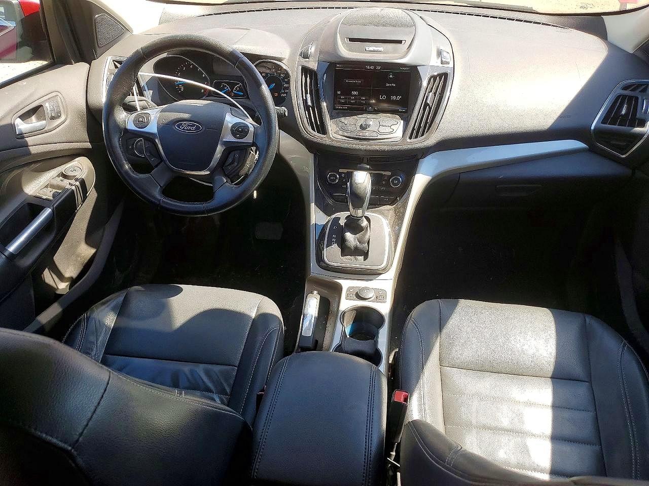 2013 Ford Escape Sel Red vin: 1FMCU9H90DUC81512