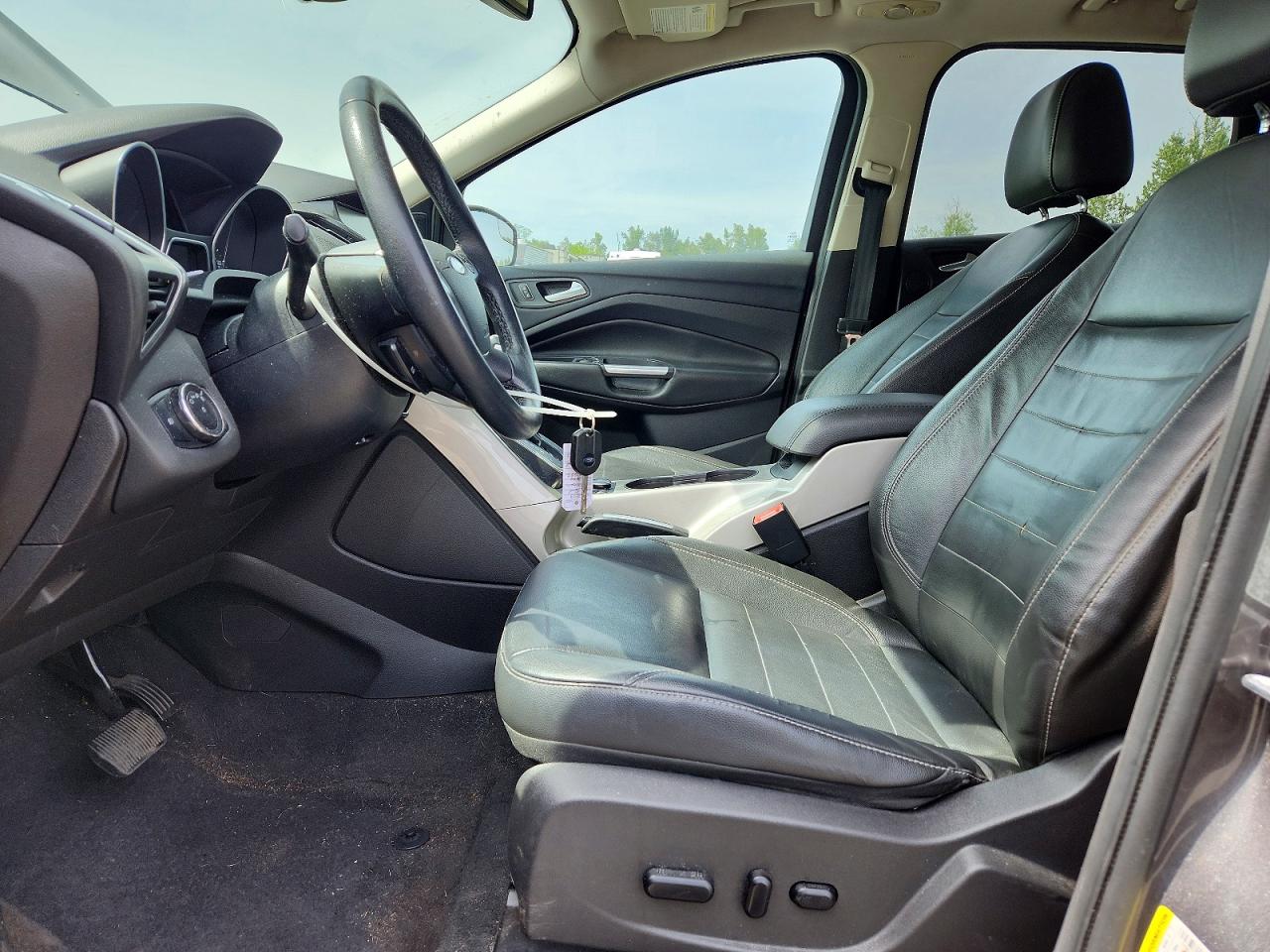 2013 Ford Escape Sel Gray vin: 1FMCU9H90DUC87682