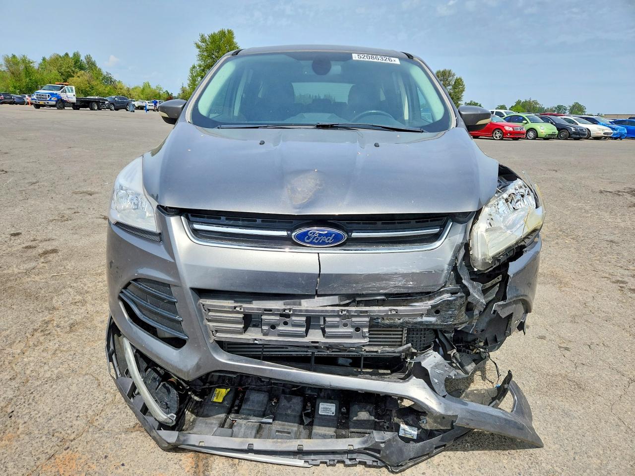 2013 Ford Escape Sel Gray vin: 1FMCU9H90DUC87682
