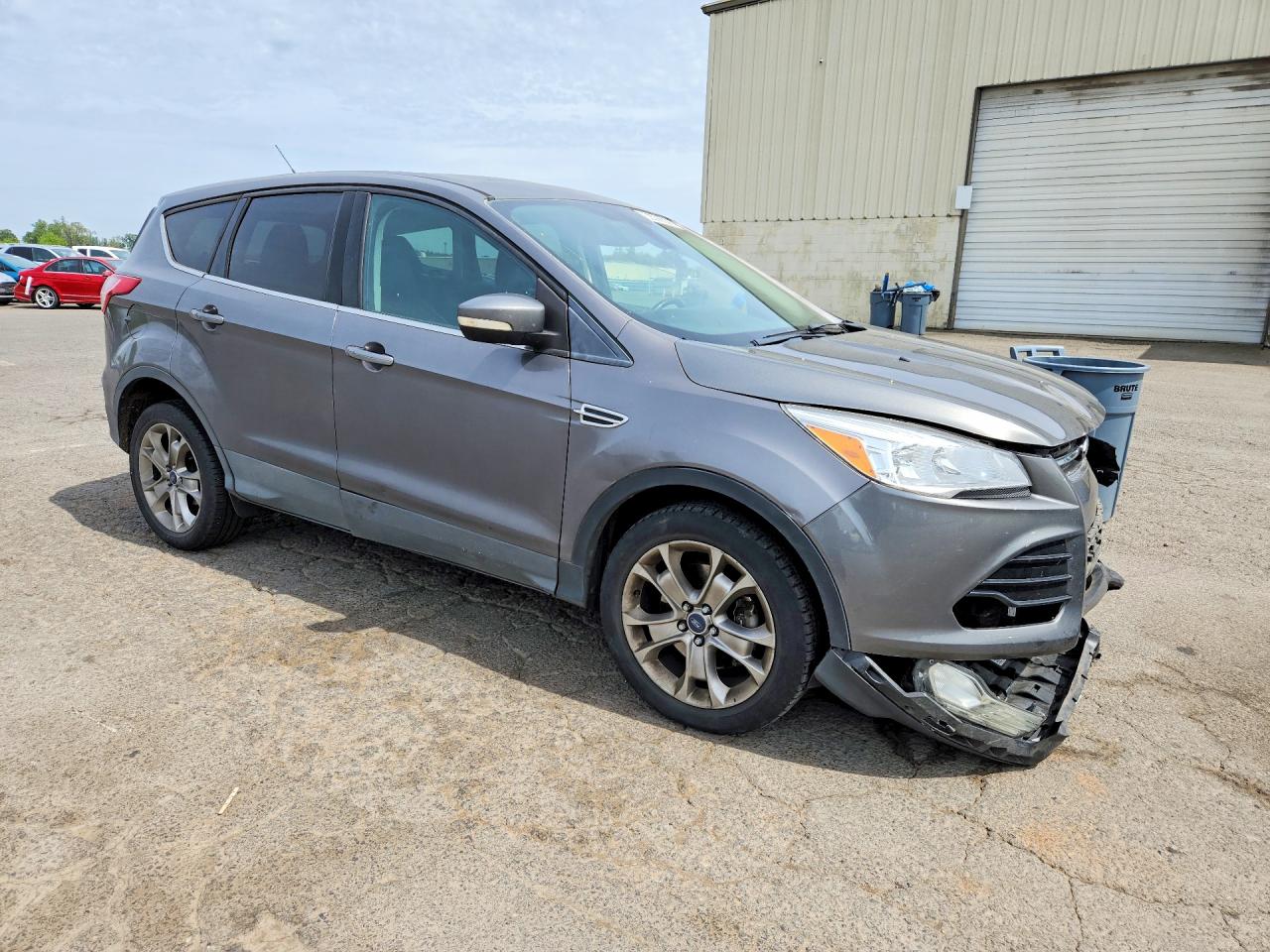 2013 Ford Escape Sel Gray vin: 1FMCU9H90DUC87682