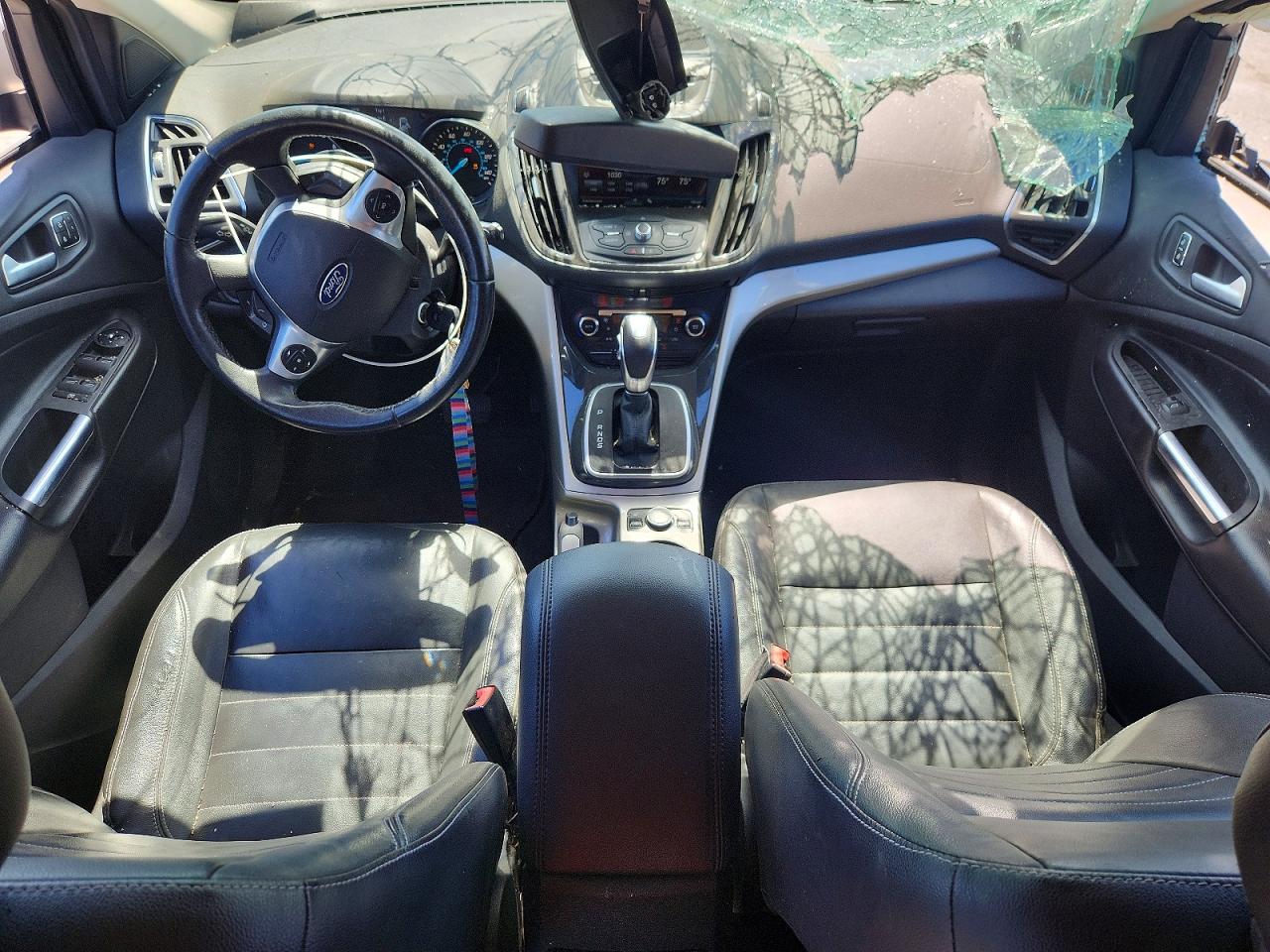 2013 Ford Escape Sel Silver vin: 1FMCU9H90DUD46844