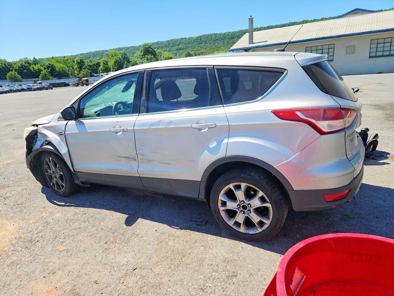 2013 Ford Escape Sel Silver vin: 1FMCU9H90DUD46844