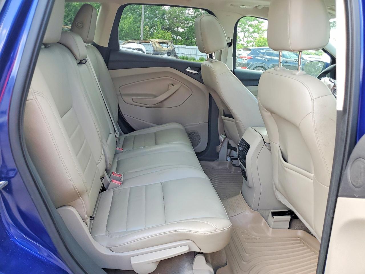 2013 Ford Escape Sel Blue vin: 1FMCU9H90DUD49534