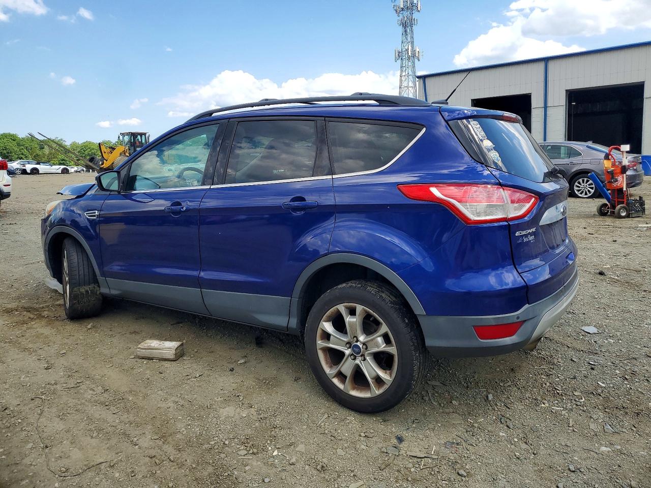 2013 Ford Escape Sel Blue vin: 1FMCU9H90DUD49534