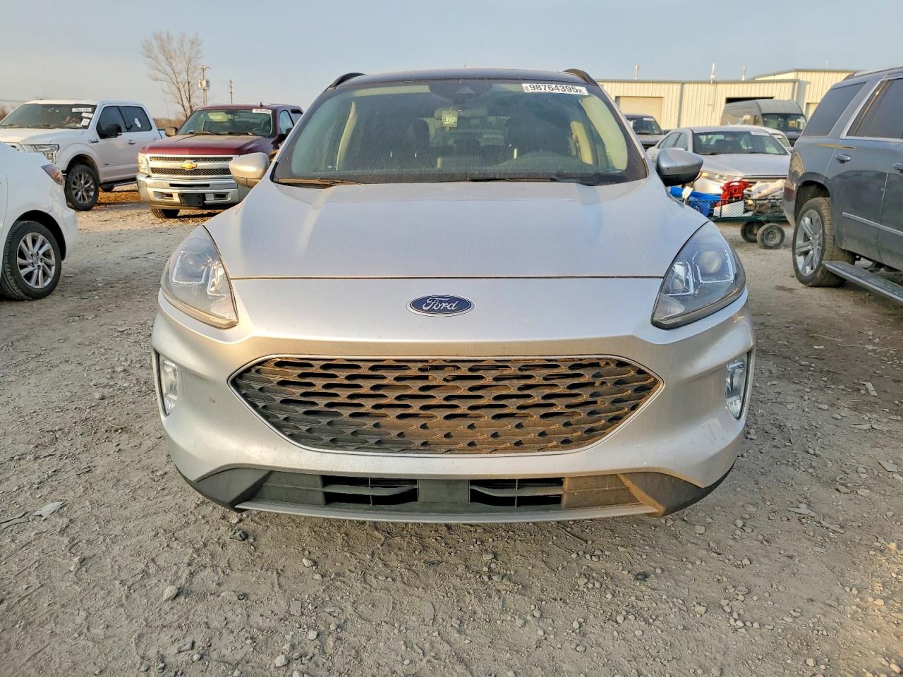 2020 Ford Escape Sel Серебряный vin: 1FMCU9H90LUC20840