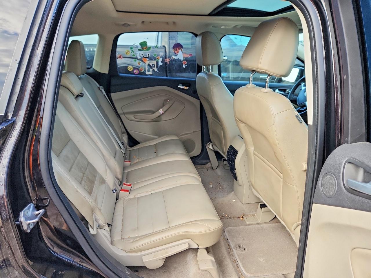 2013 Ford Escape Sel Black vin: 1FMCU9H91DUA82775