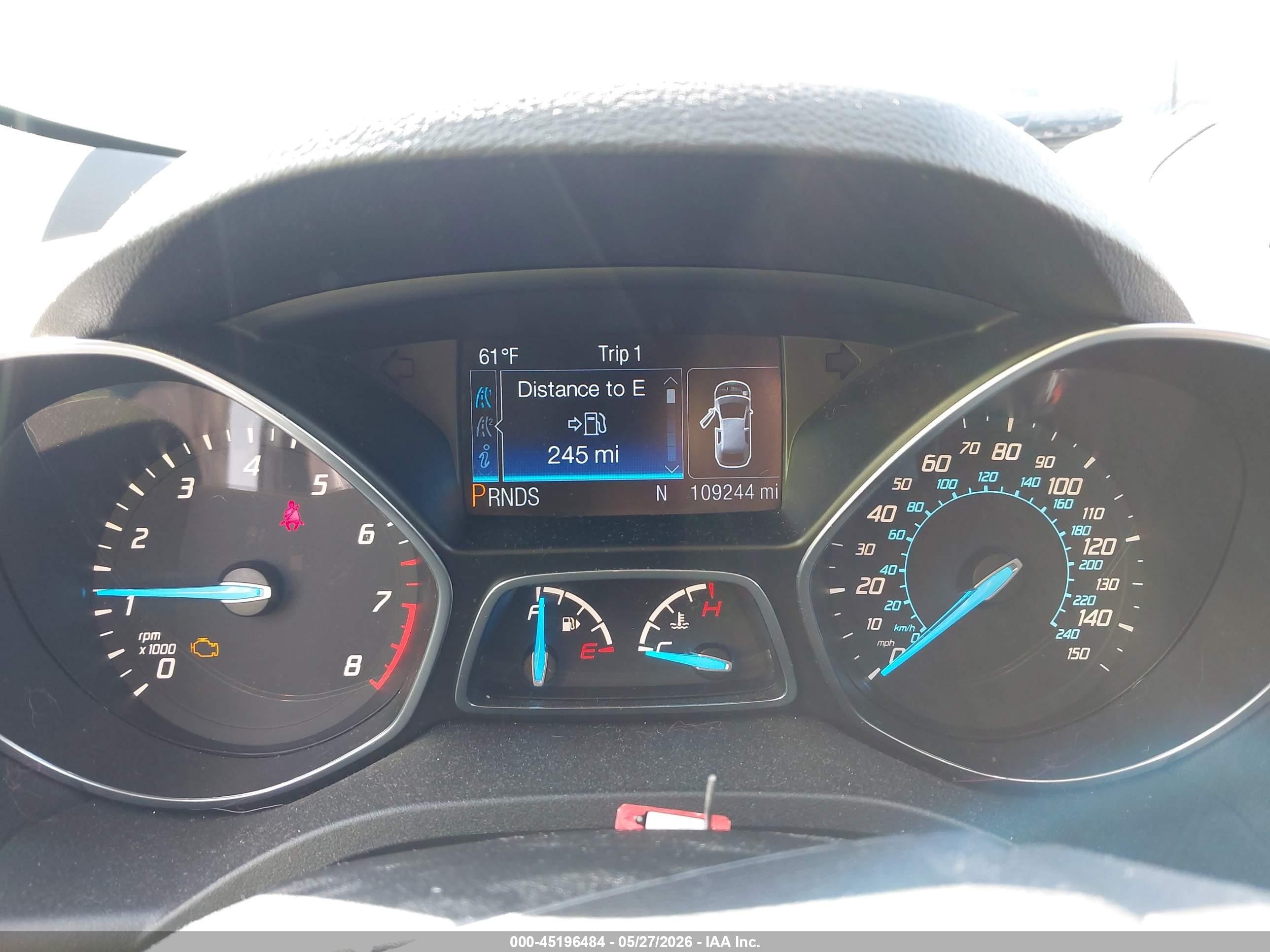 2013 Ford Escape Sel White vin: 1FMCU9H91DUC81213