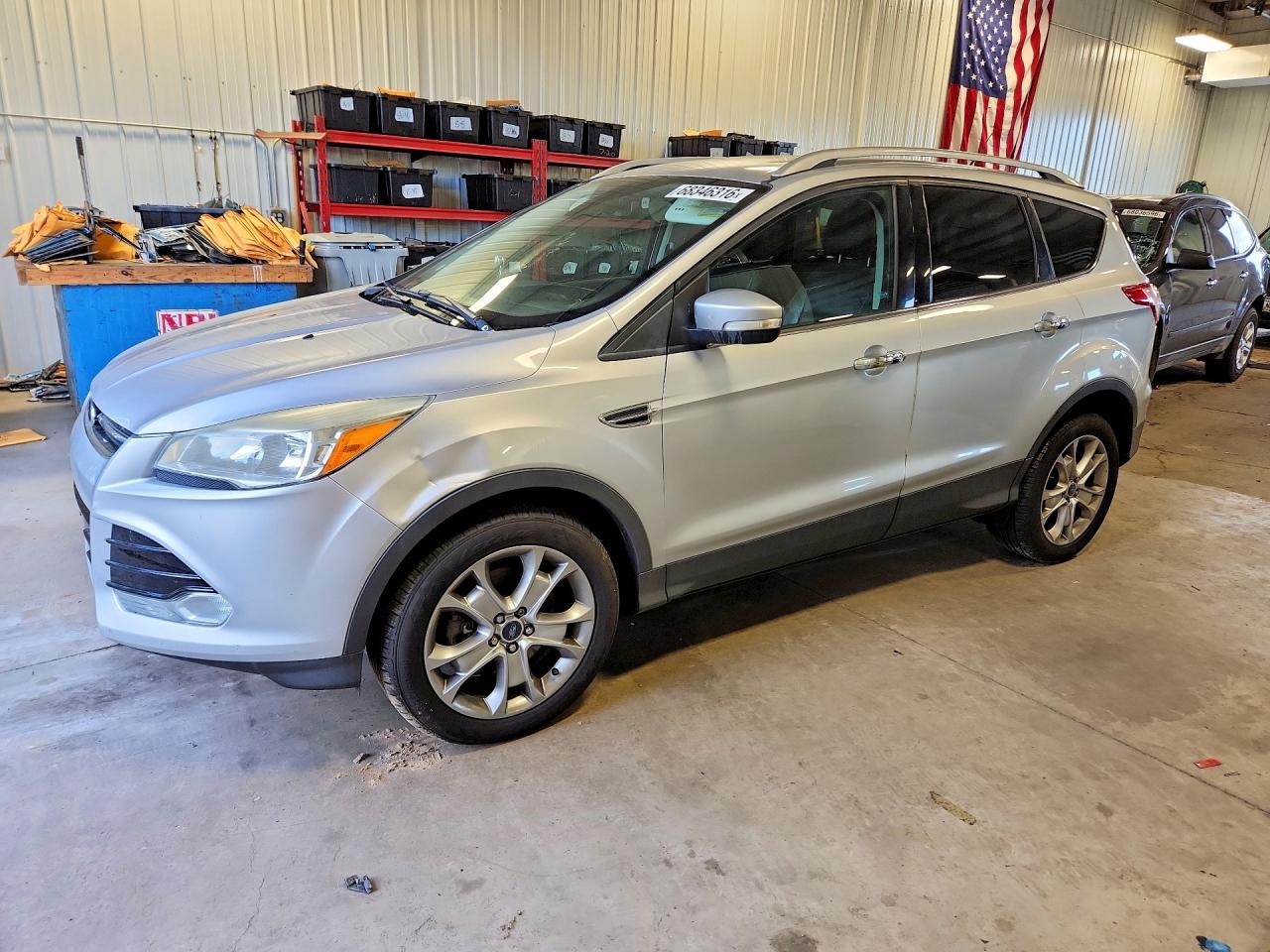 2013 Ford Escape Sel Silver vin: 1FMCU9H91DUD10905