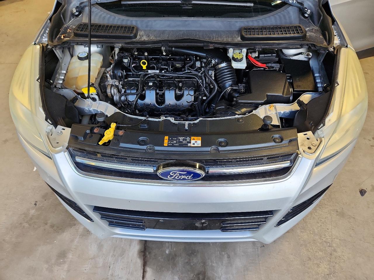 2013 Ford Escape Sel Silver vin: 1FMCU9H91DUD10905