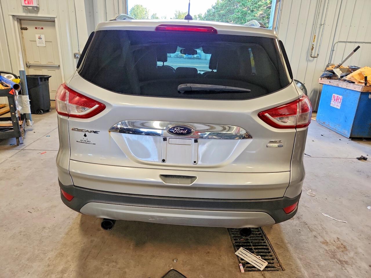 2013 Ford Escape Sel Silver vin: 1FMCU9H91DUD10905