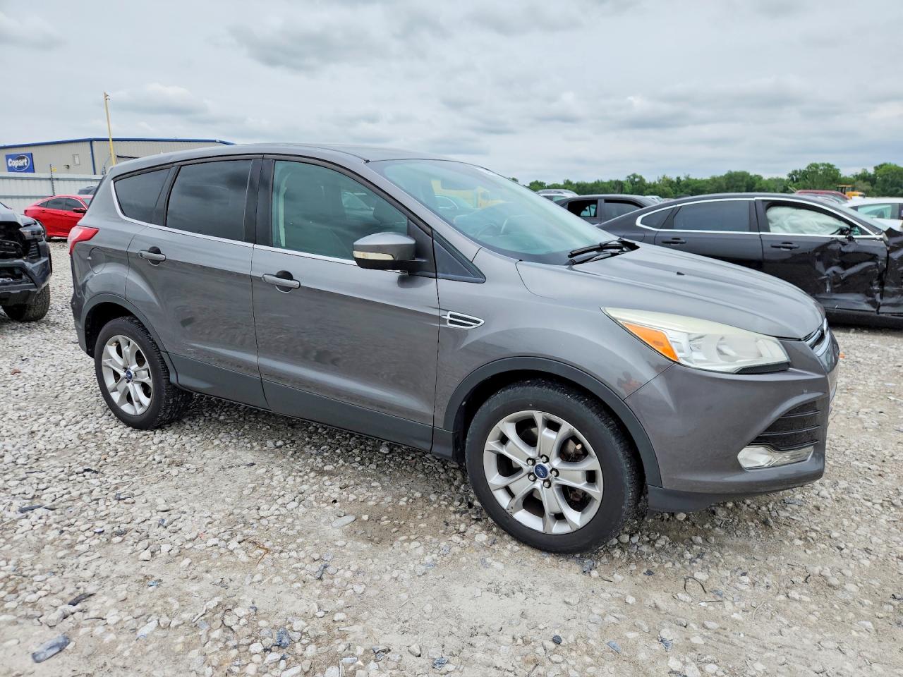 2013 Ford Escape Sel Silver vin: 1FMCU9H92DUA41393