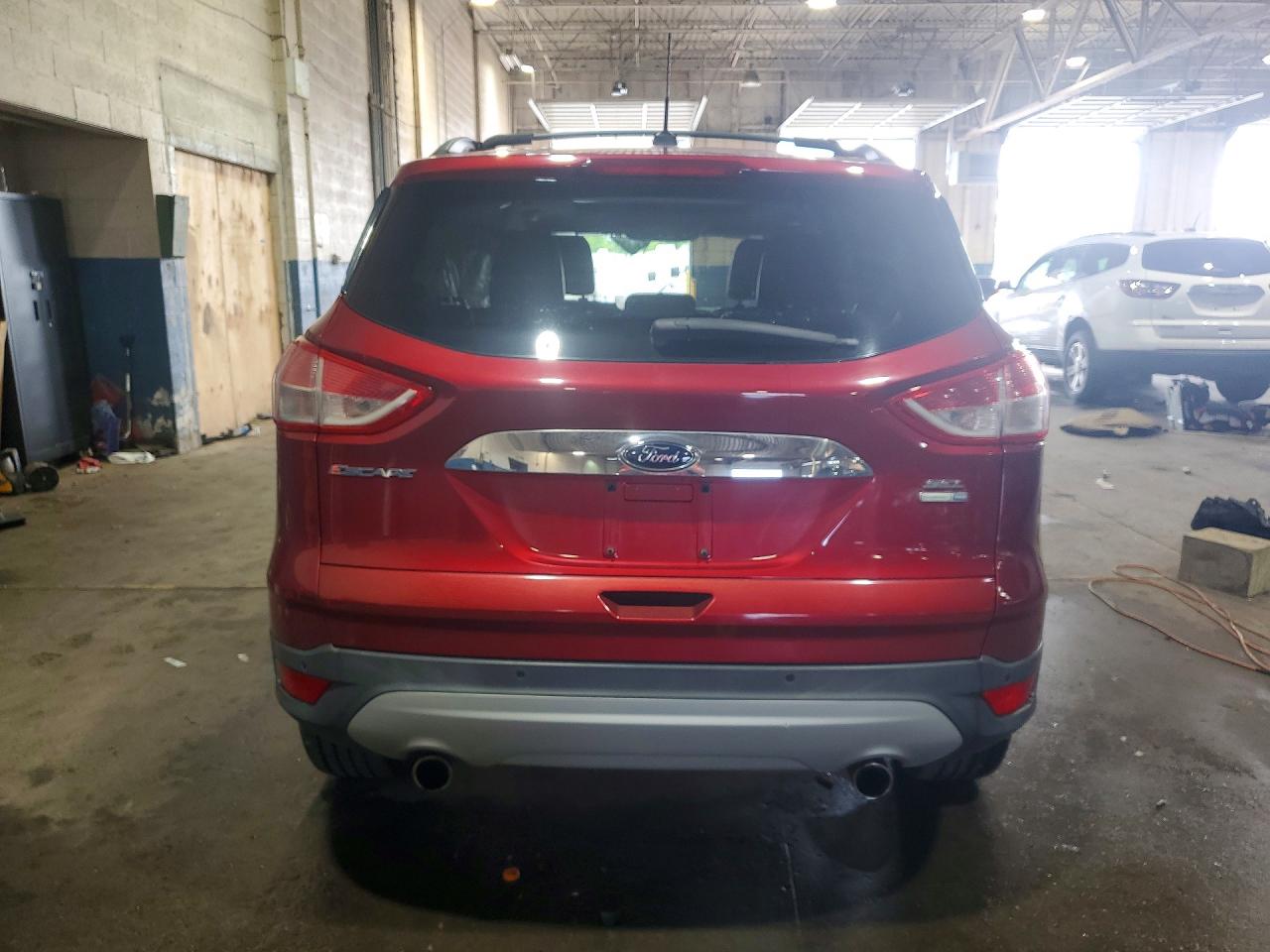 2013 Ford Escape Sel Red vin: 1FMCU9H92DUB53269