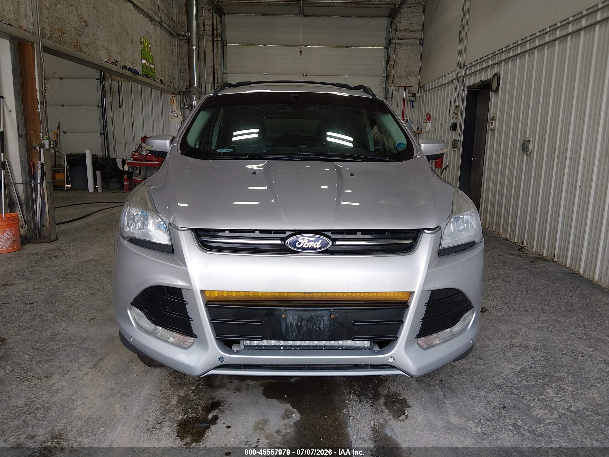 2013 Ford Escape Sel Silver vin: 1FMCU9H92DUC36507