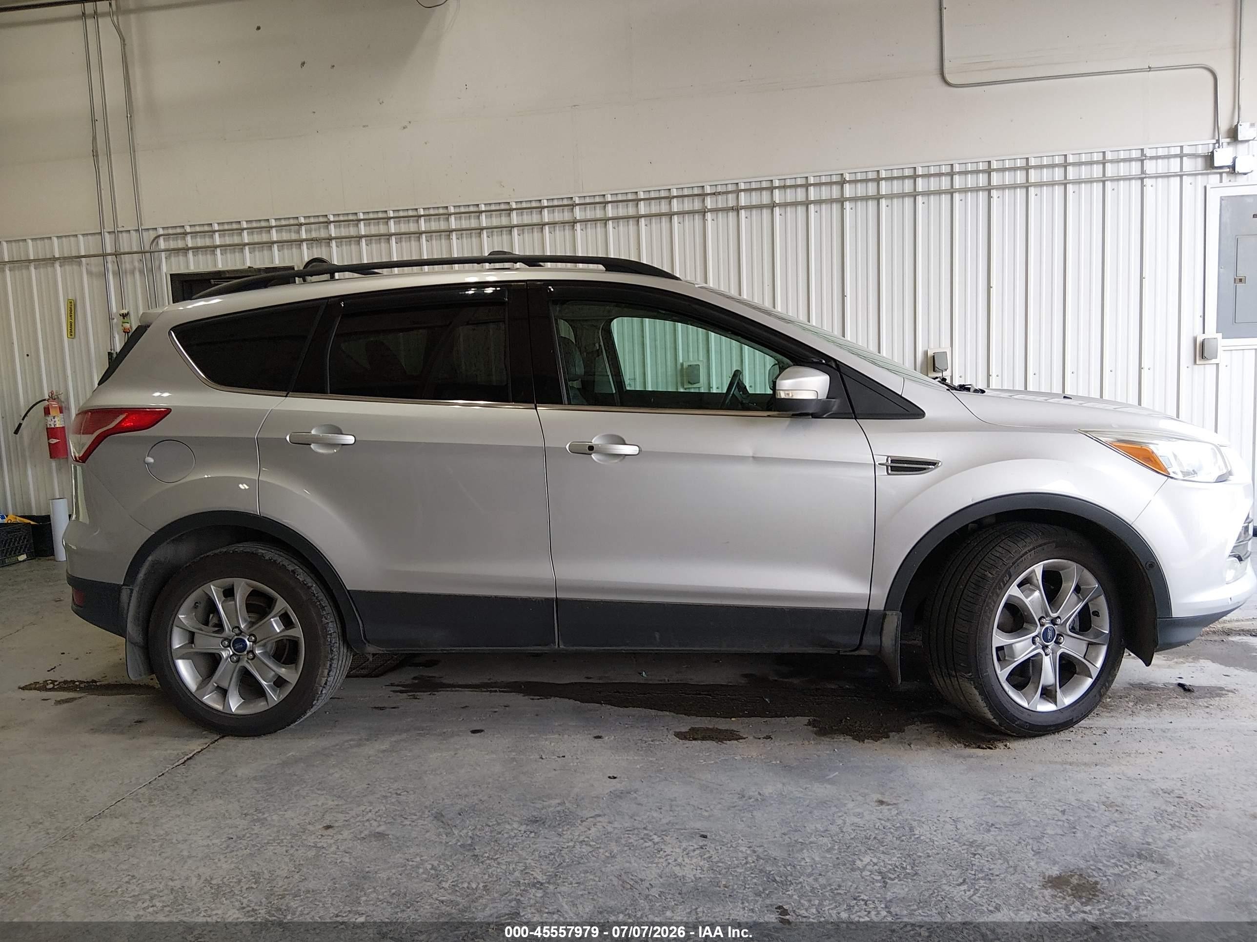 2013 Ford Escape Sel Silver vin: 1FMCU9H92DUC36507
