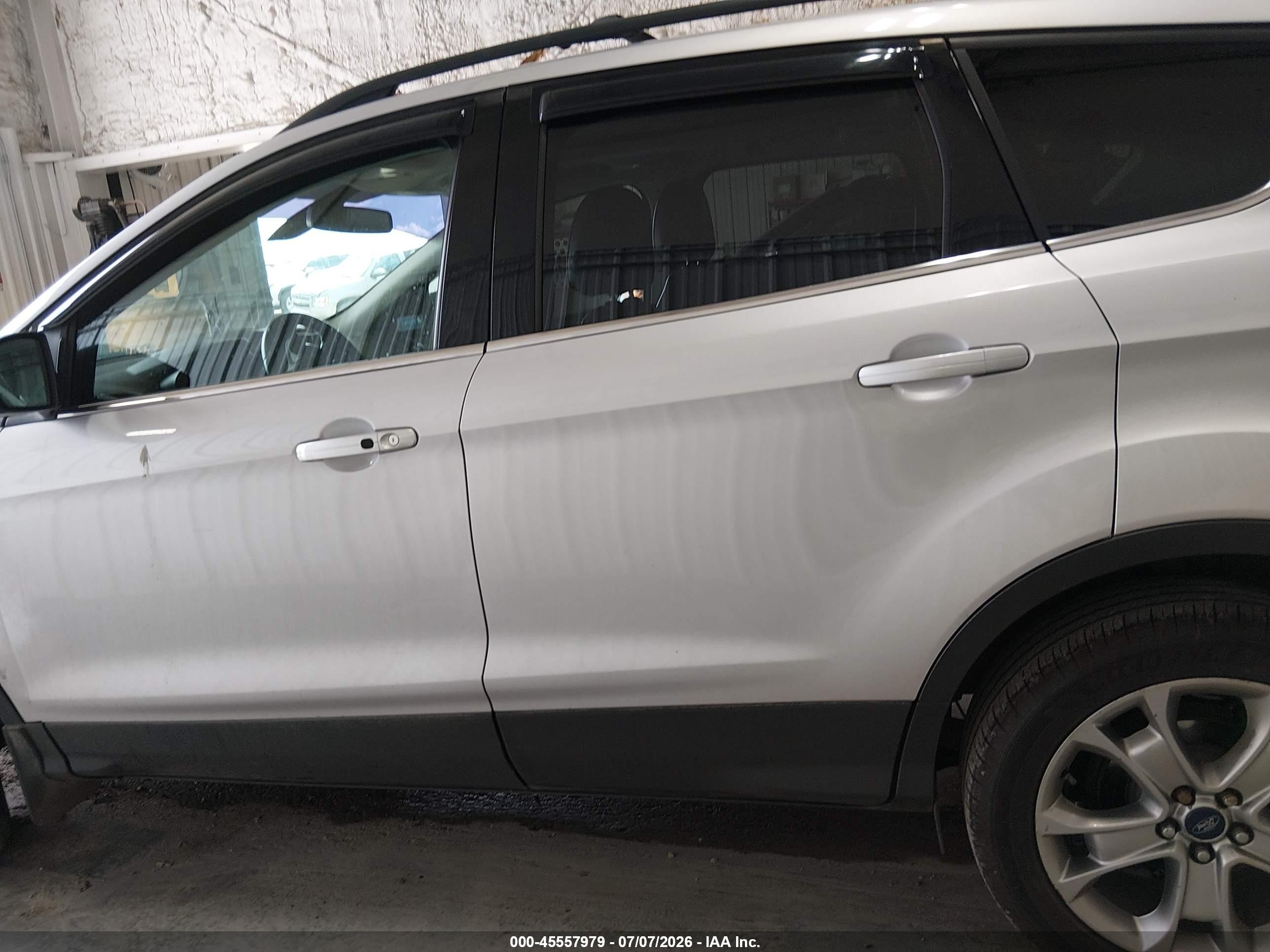 2013 Ford Escape Sel Silver vin: 1FMCU9H92DUC36507